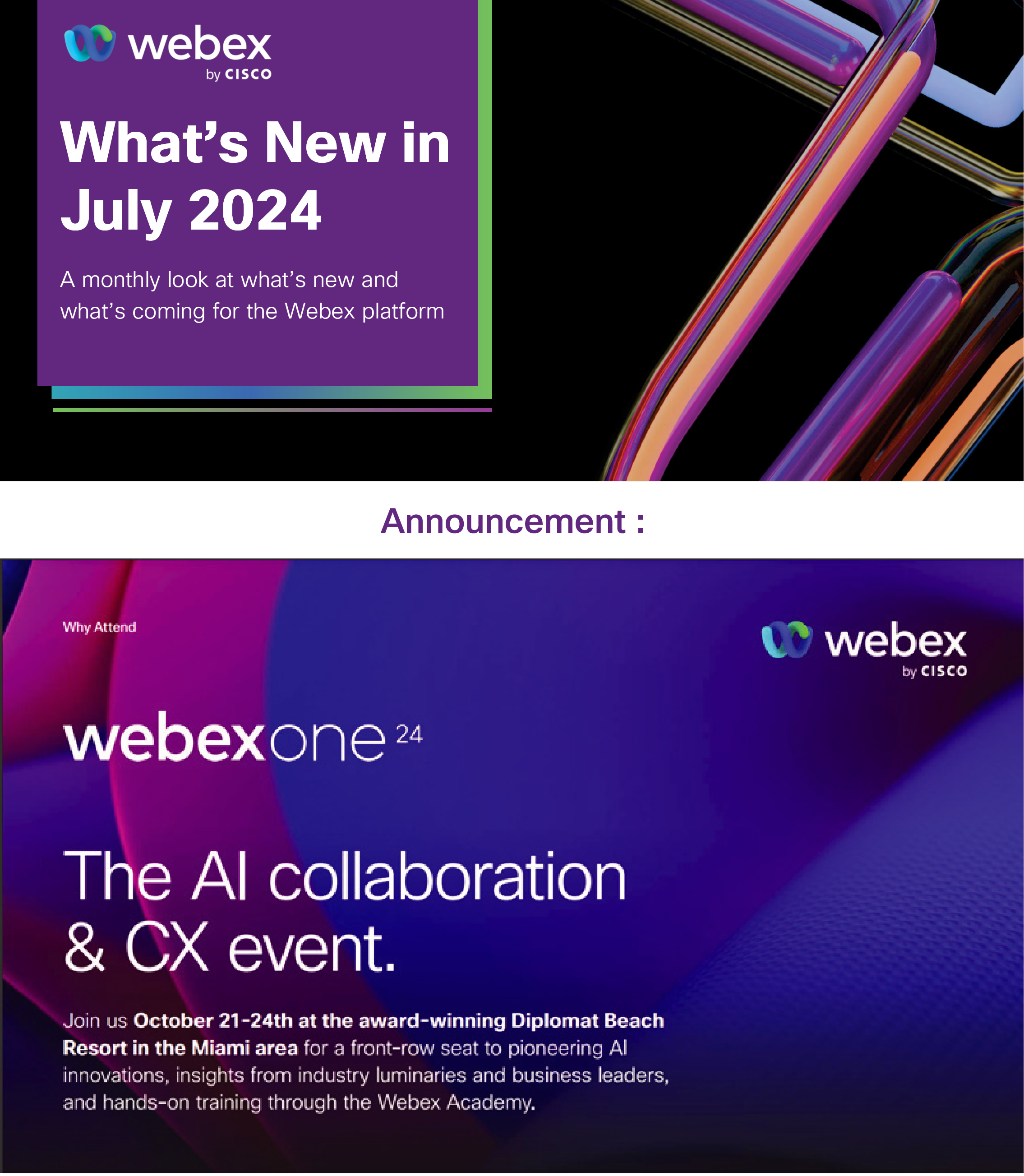 Webex - What's New