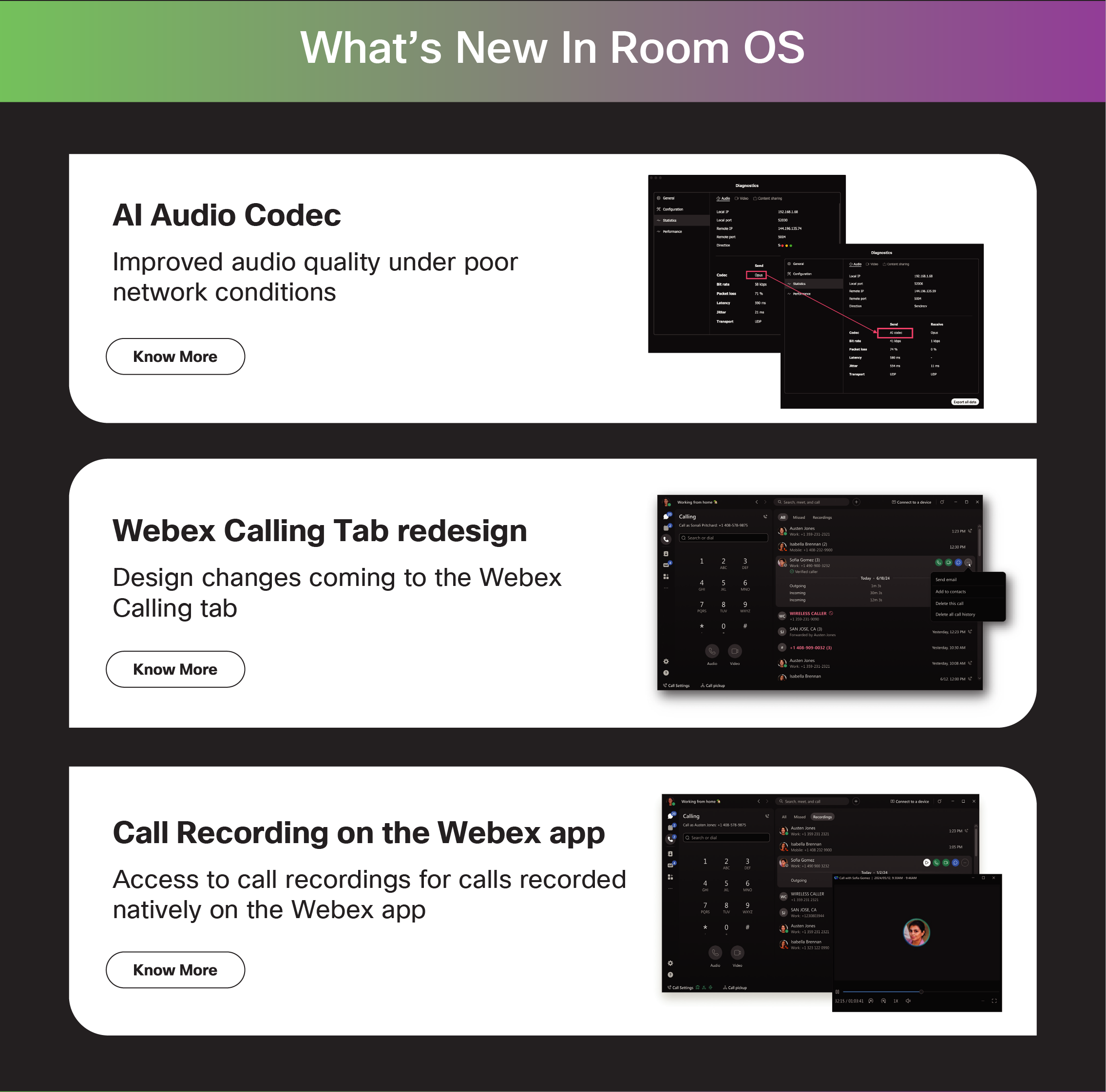 Webex - What's New
