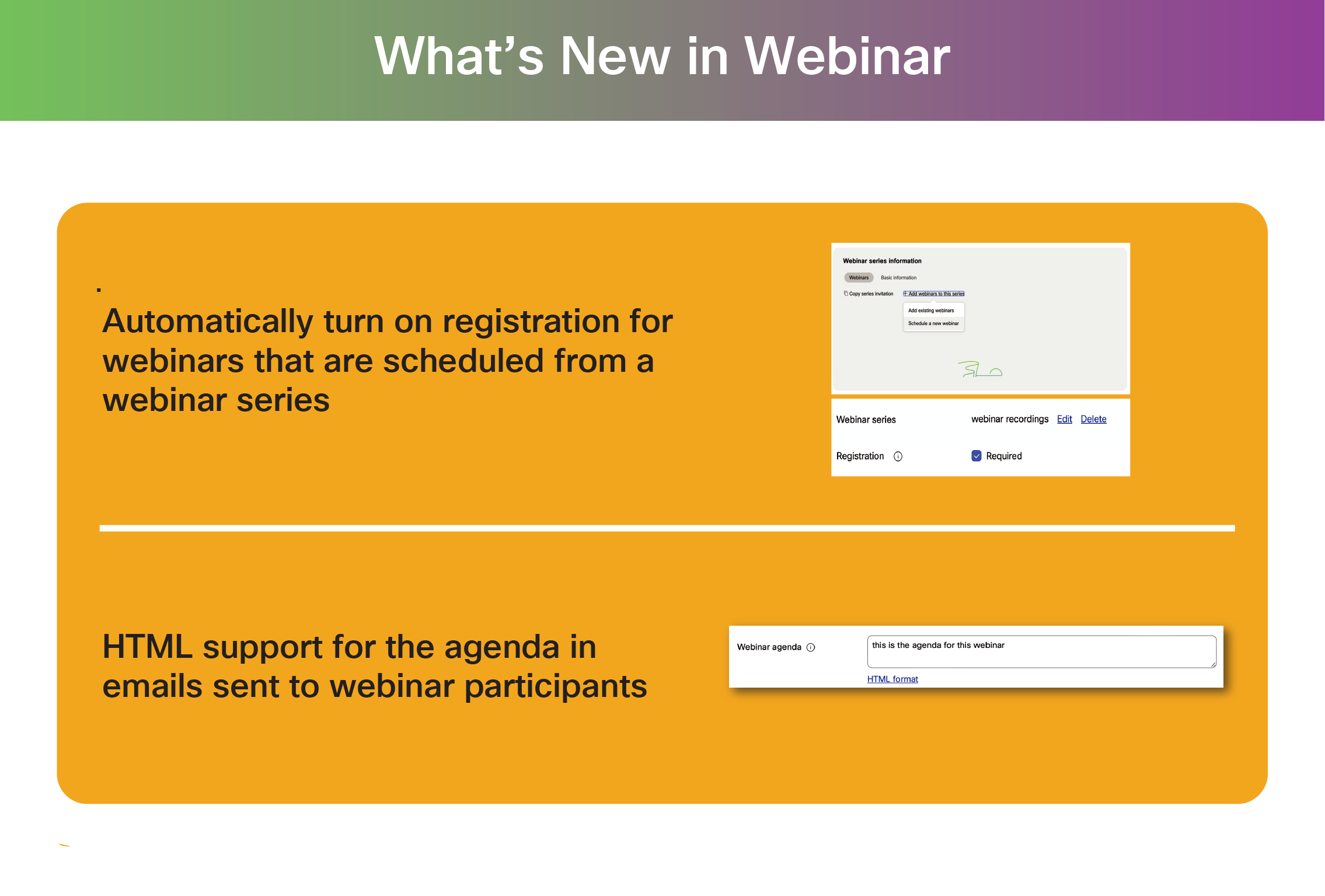 Webex - What's New